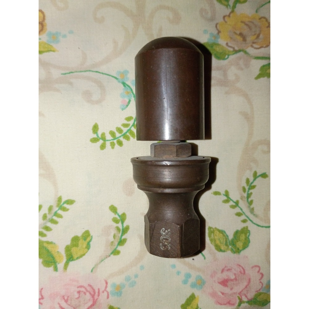 Railroad Locomotive Brass Cab Signal Whistle Excellent 305 3 1/4 Inch
